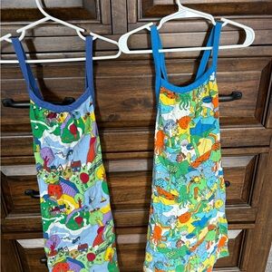 Colorful Kids Casual Dress Set